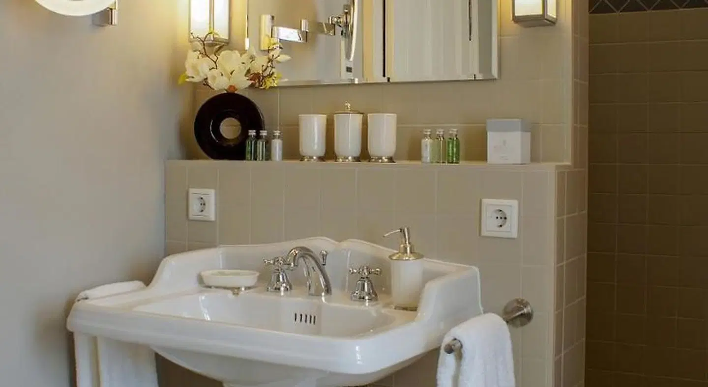 Romantik Hotel zur Glocke Badezimmer
