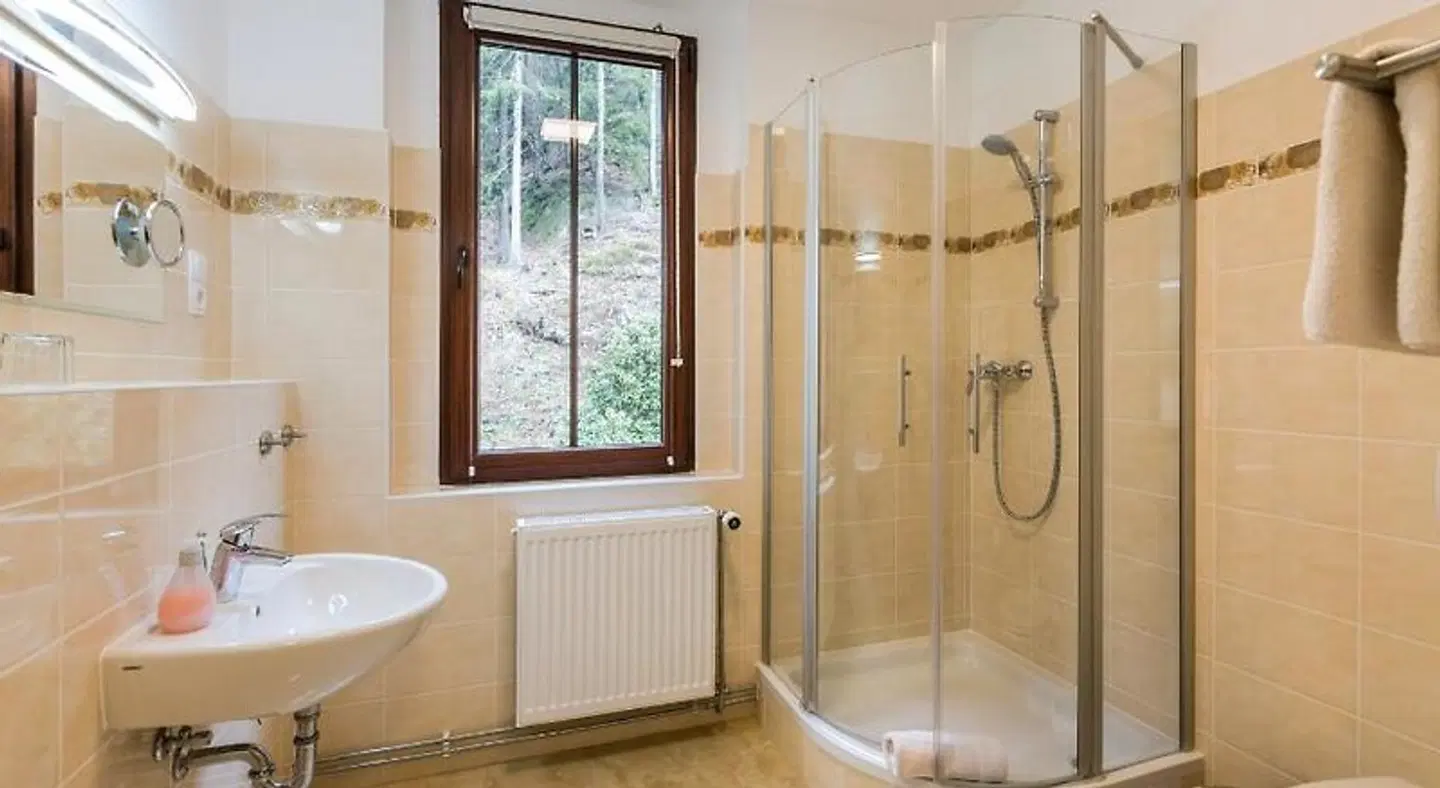 Pension Waldhäusl Badezimmer