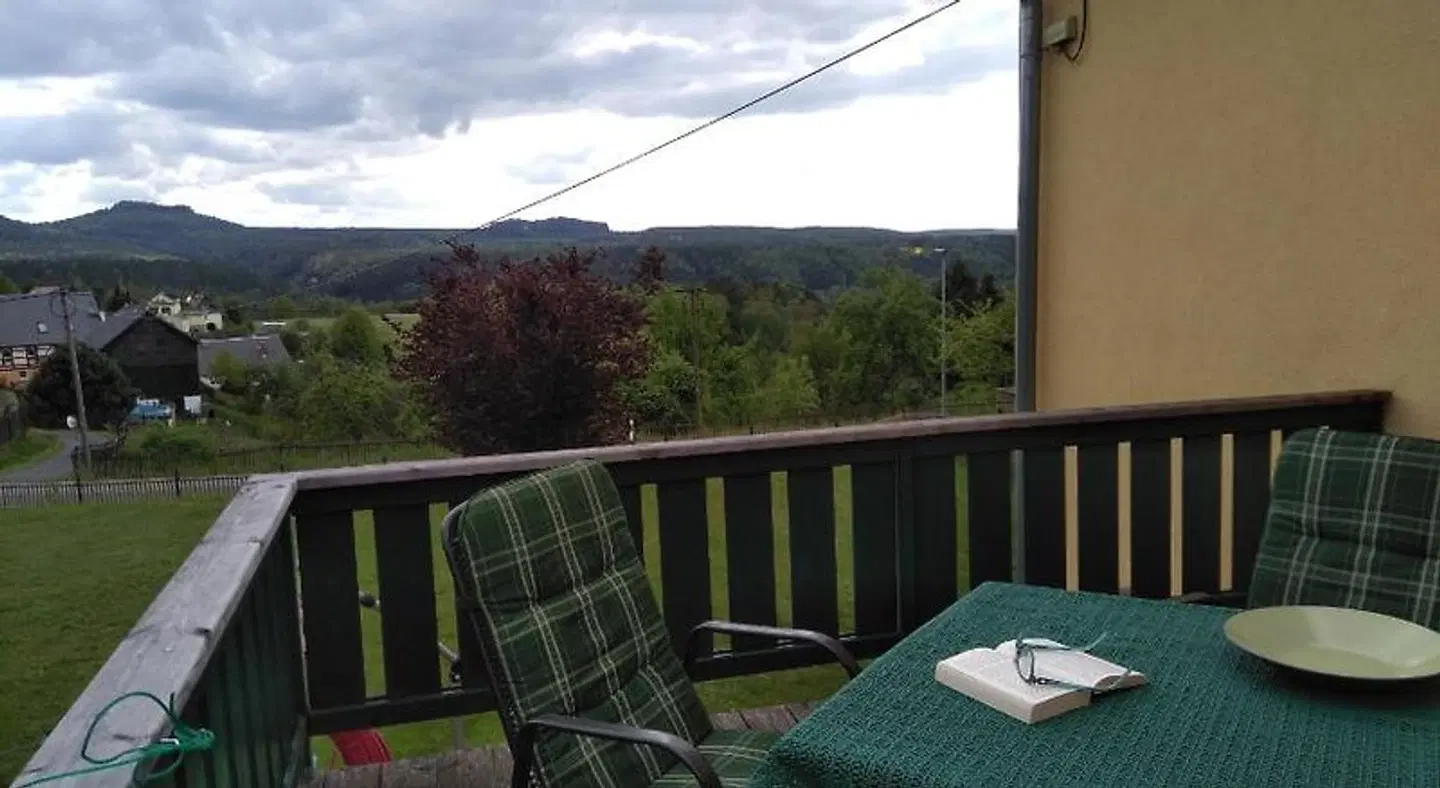 Landhaus Rundblick Terrasse