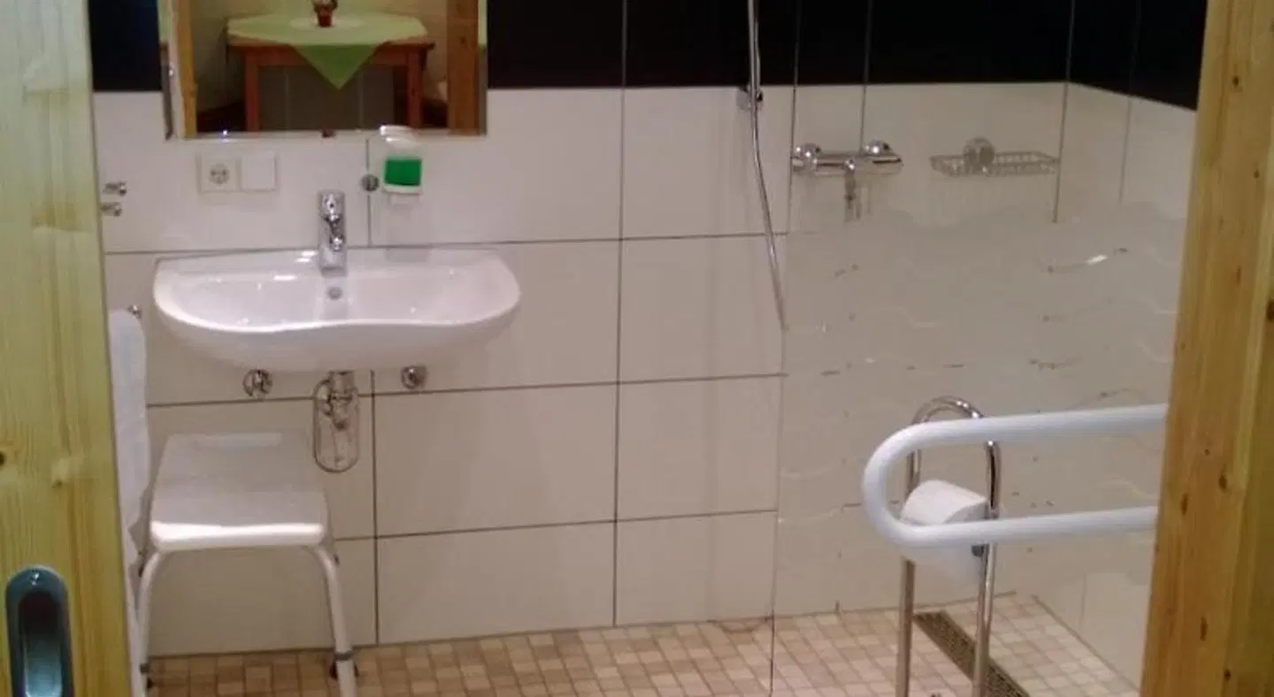 Landpension Wandersruh Badezimmer