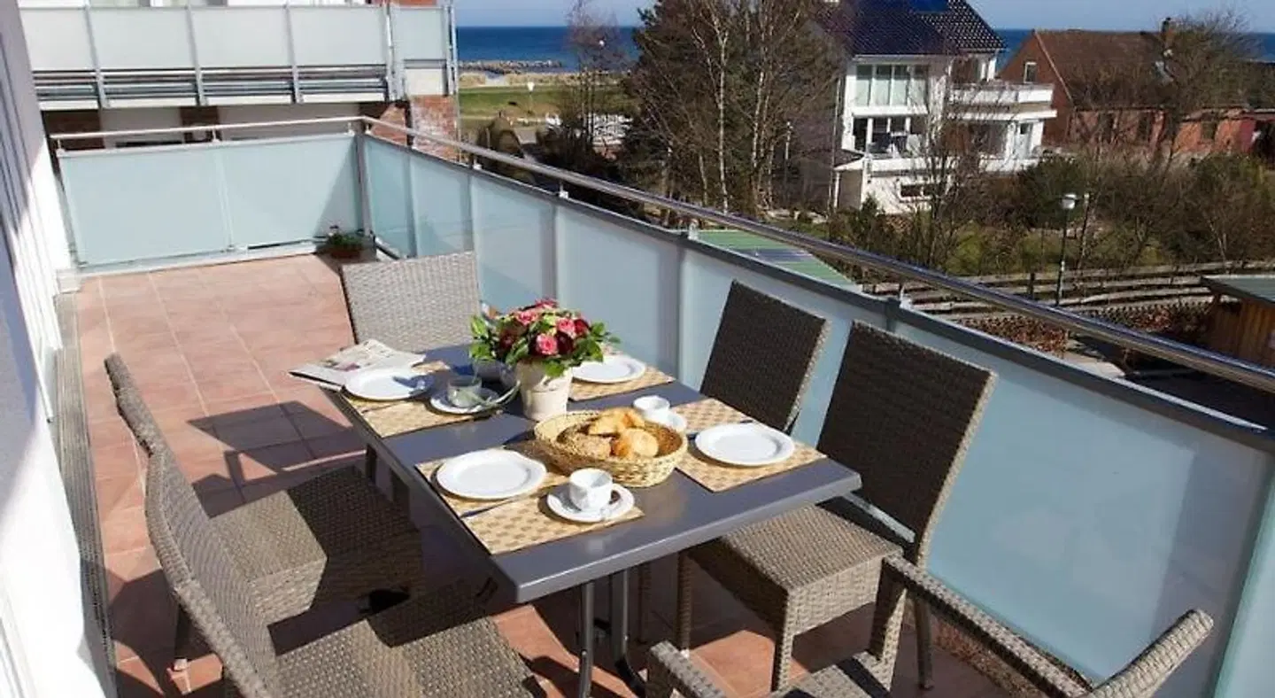 Ostseeresidenz Schönberger Strand Terrasse