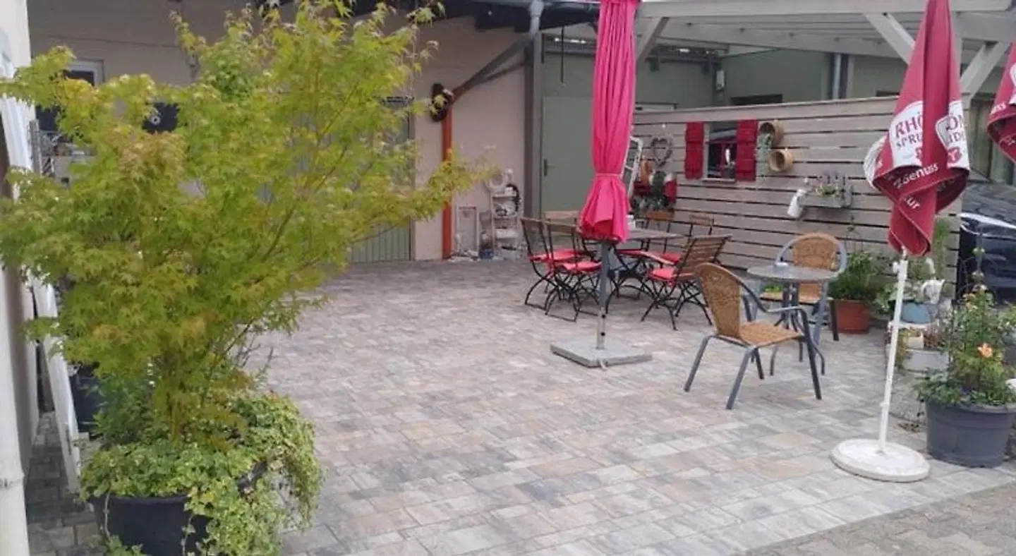 Cafe Pension Gute Stube Terrasse