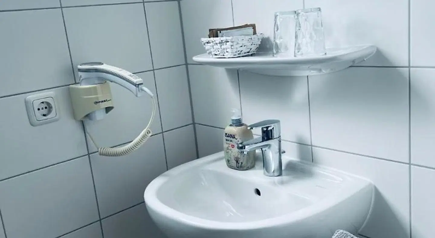 Hotel Stadt Boizenburg Badezimmer