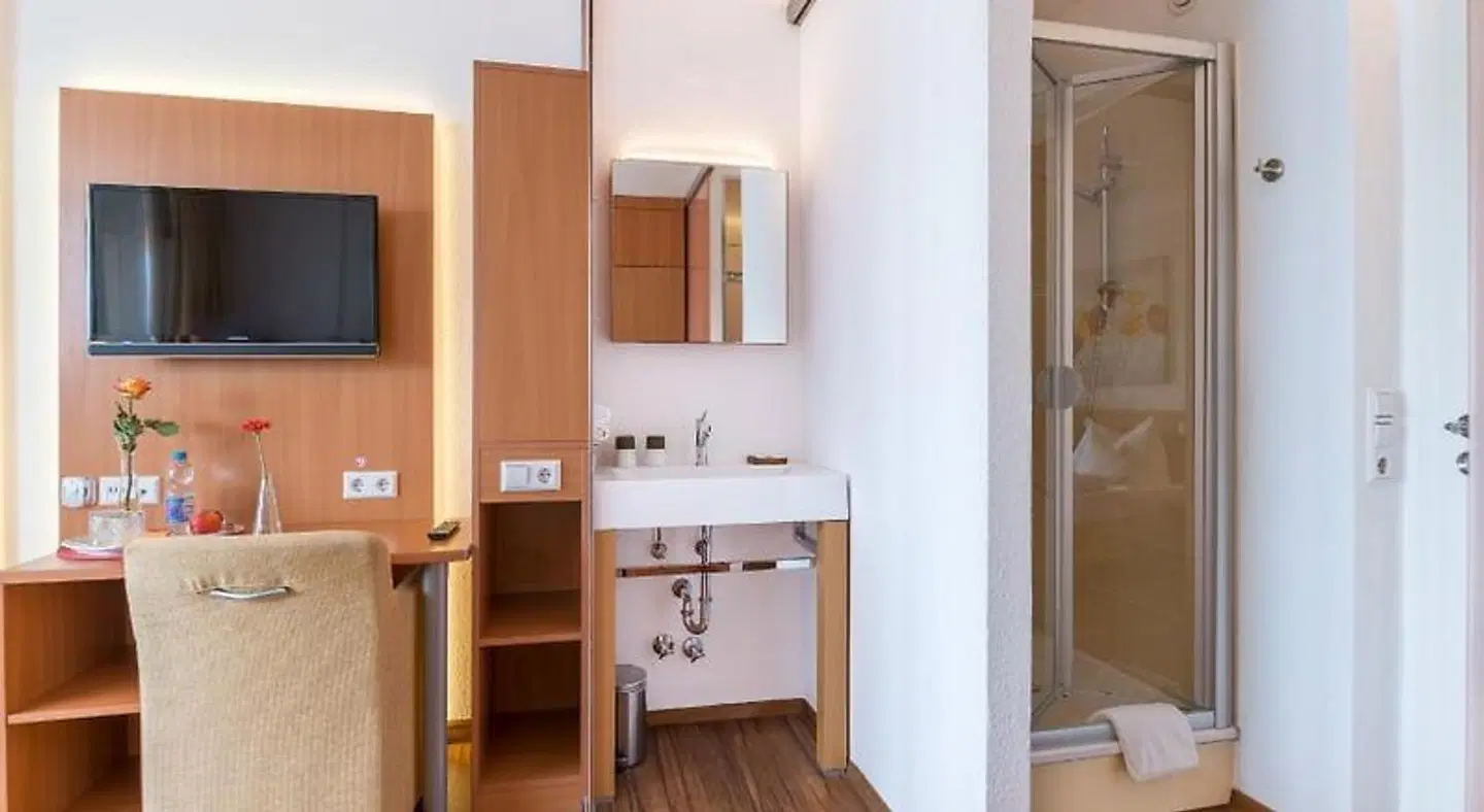 Hotel Seeliebe Badezimmer