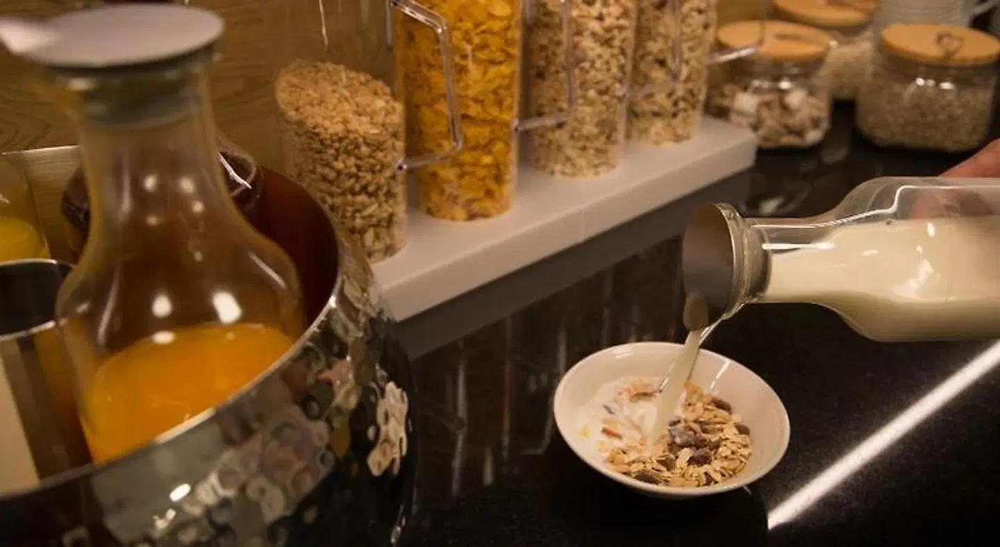 Weberei Bendix Hotel & Appartements Badezimmer