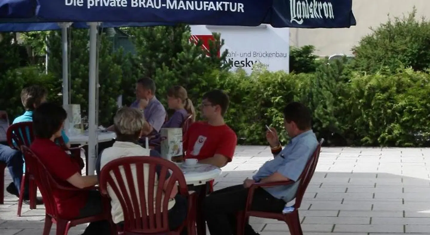 Bürgerhaus Niesky Terrasse
