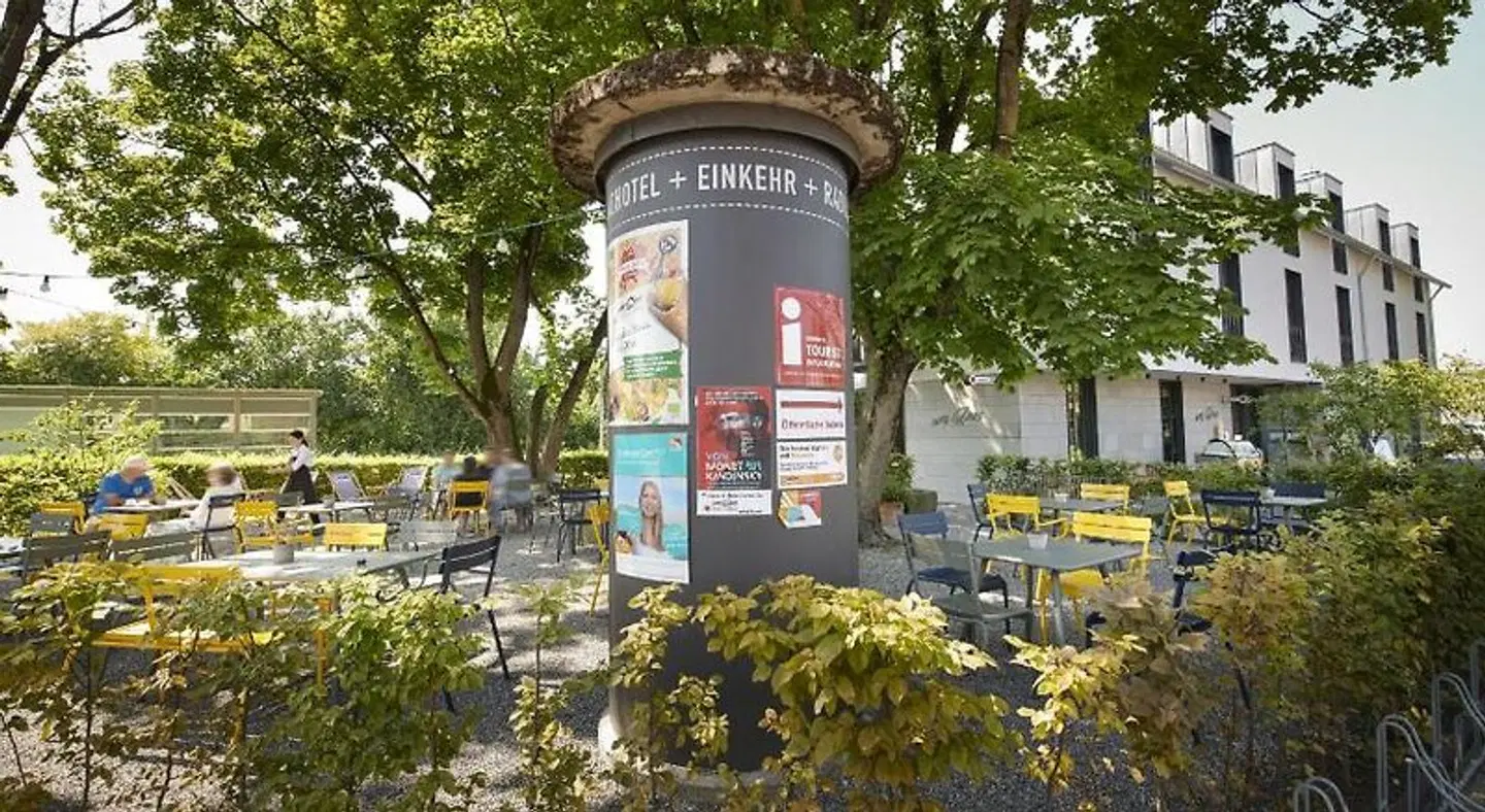 Radhotel am Gleis EXTERIOR