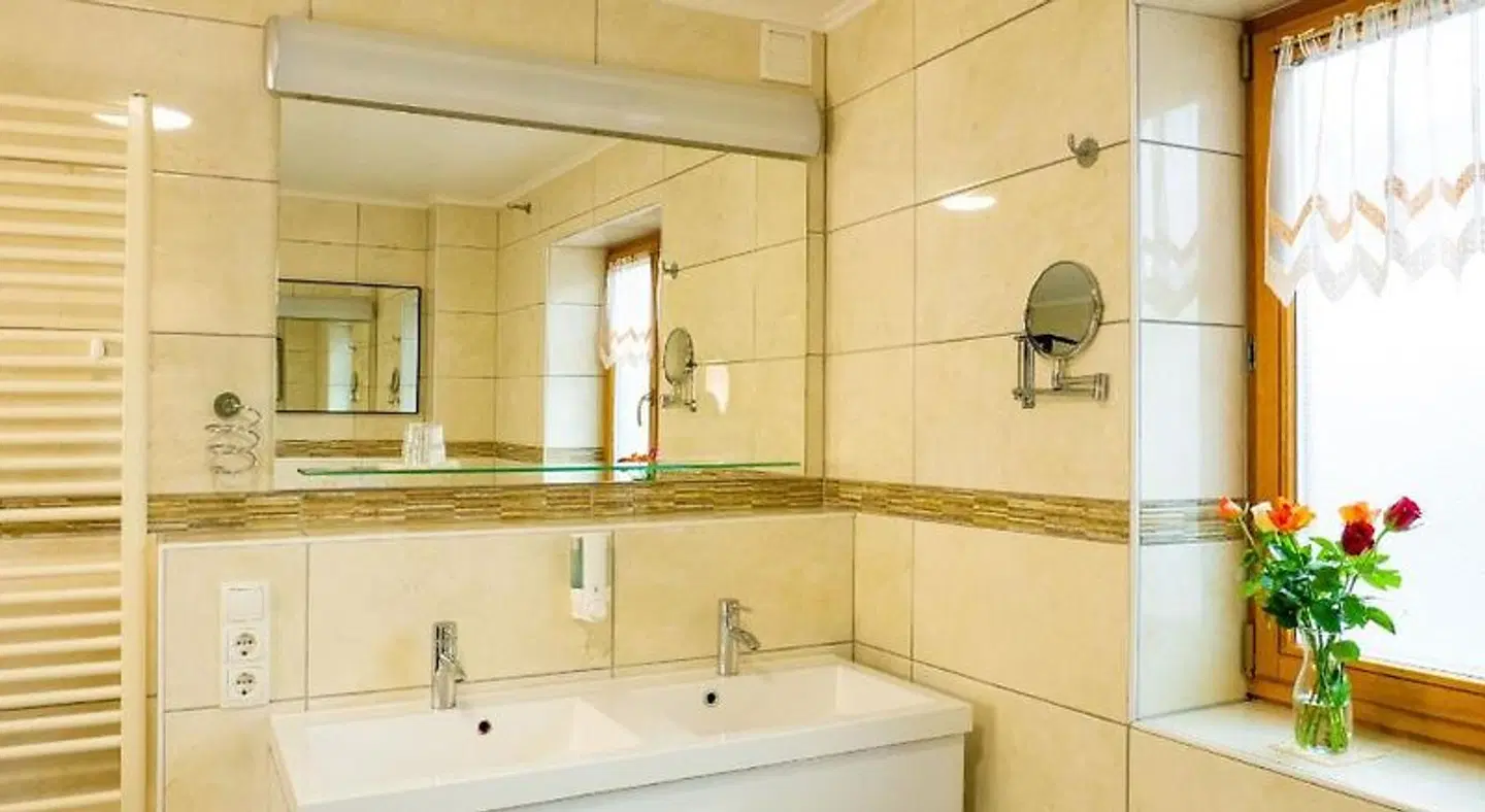 Hotel Viktoria Badezimmer