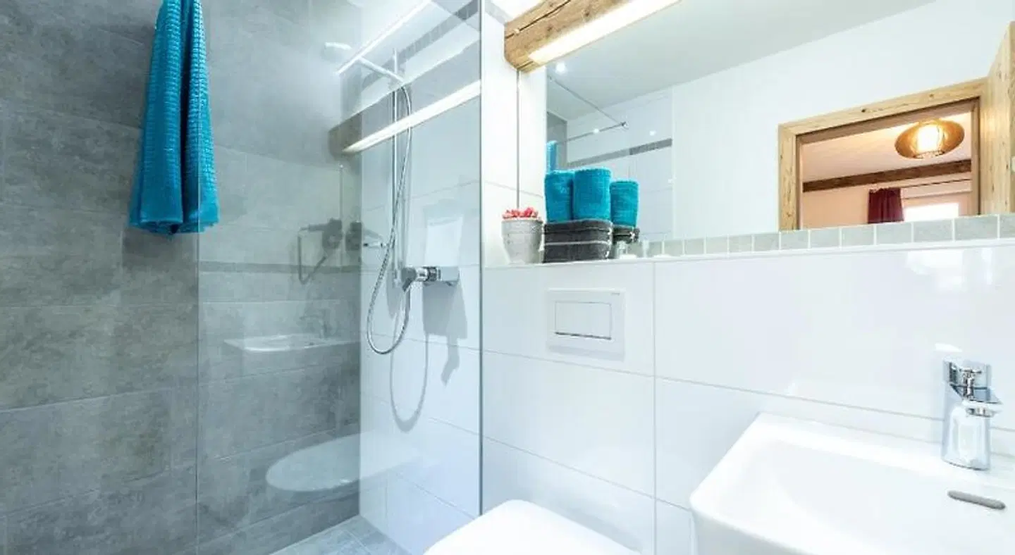 Pension und Appartements Wild Badezimmer