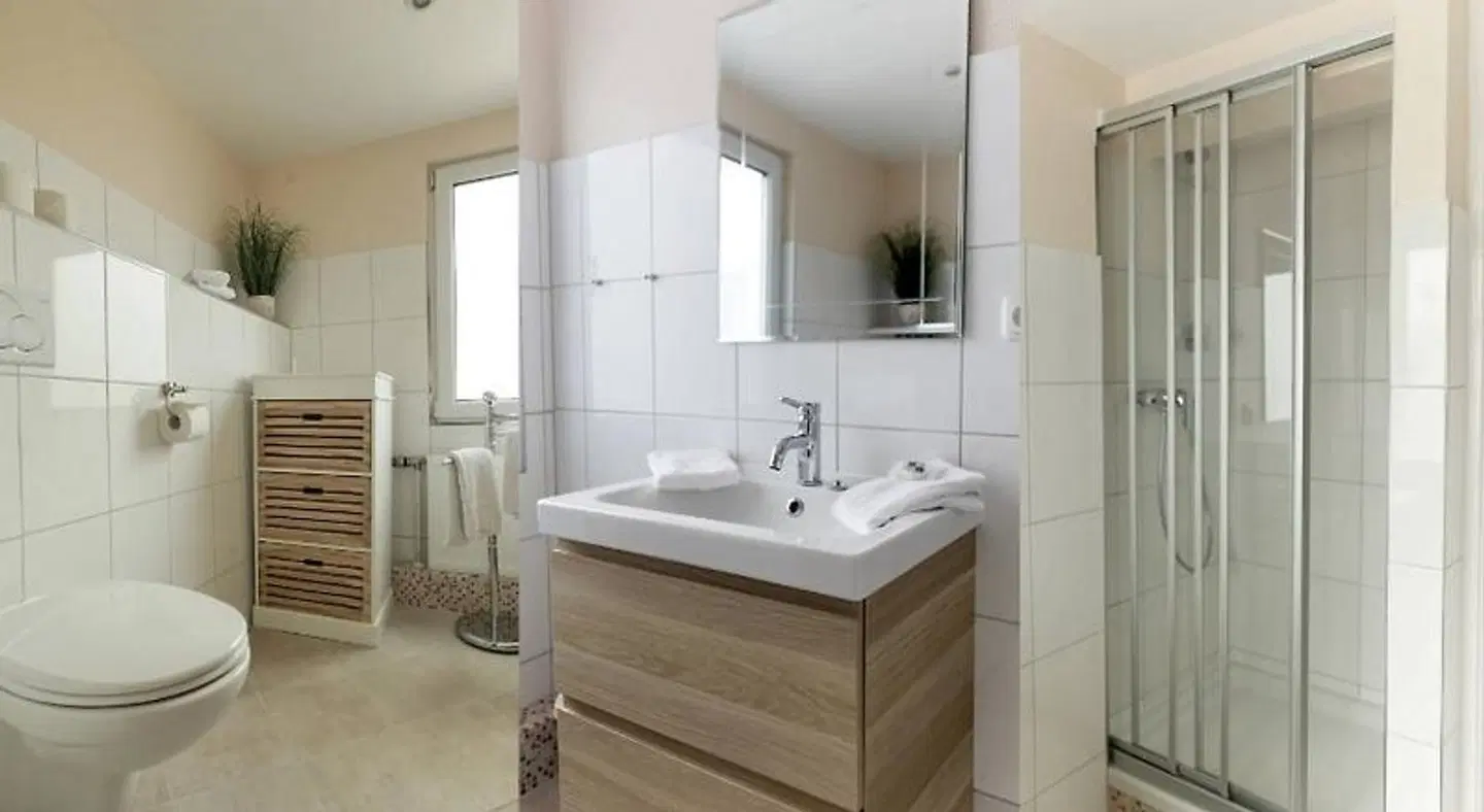 Strandhaus Brunhild Badezimmer