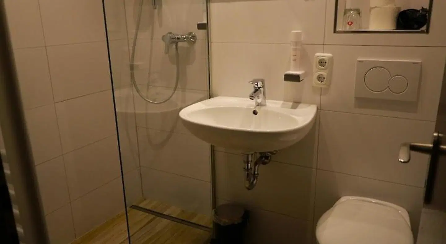 Hotel Casa Maria Badezimmer