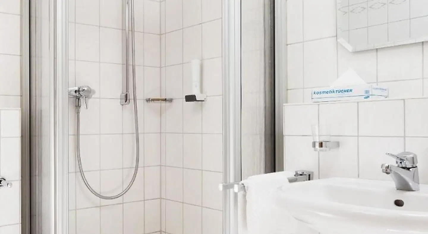 Brauereigasthof Bürgerbräu Badezimmer