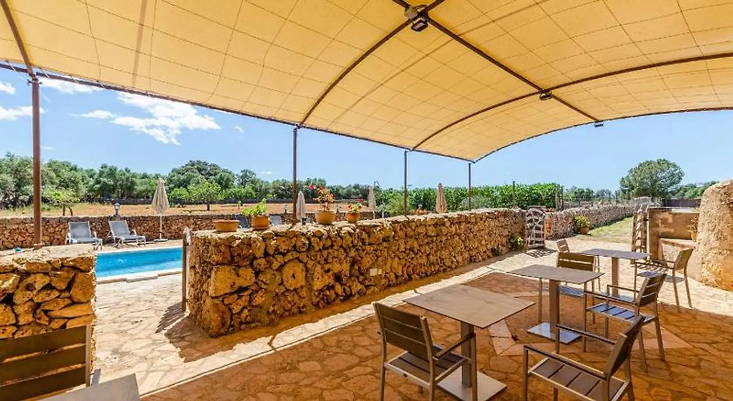 Finca Agroturismo Can Porretí Terrasse