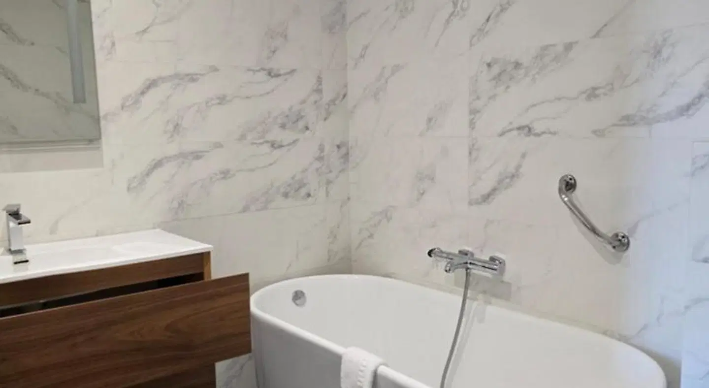 Hôtel Castellu Rossu Badezimmer