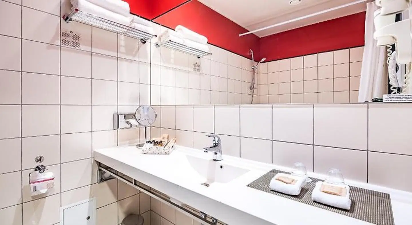 Victoria hotel Kaunas Badezimmer