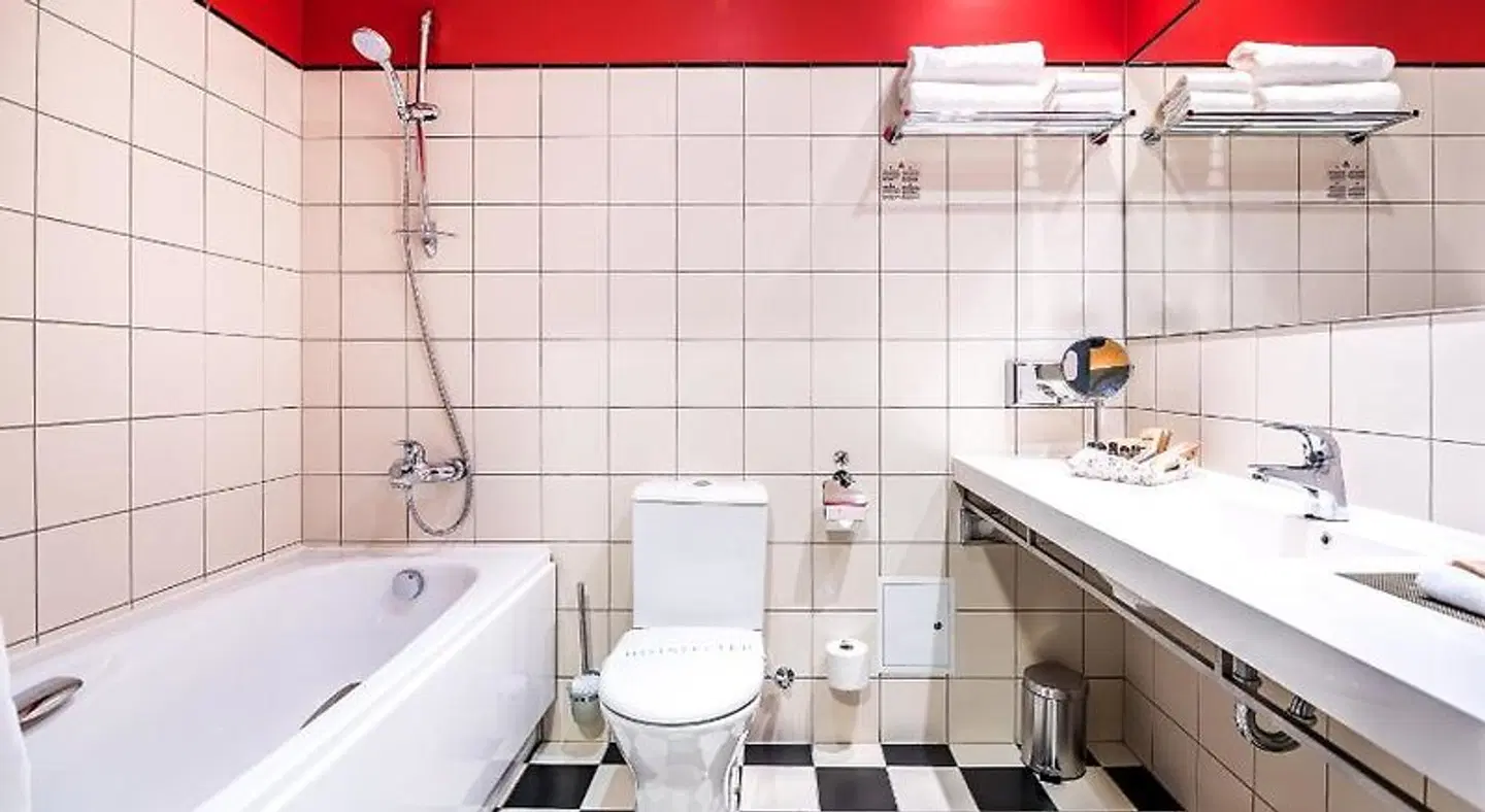 Victoria hotel Kaunas Badezimmer