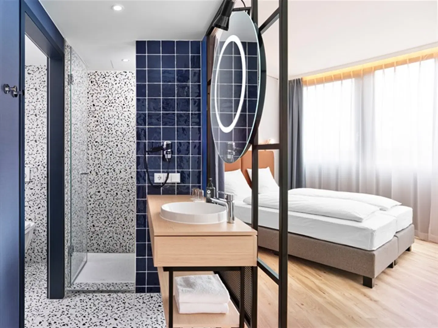 H2 Hotel Wien Schönbrunn Badezimmer