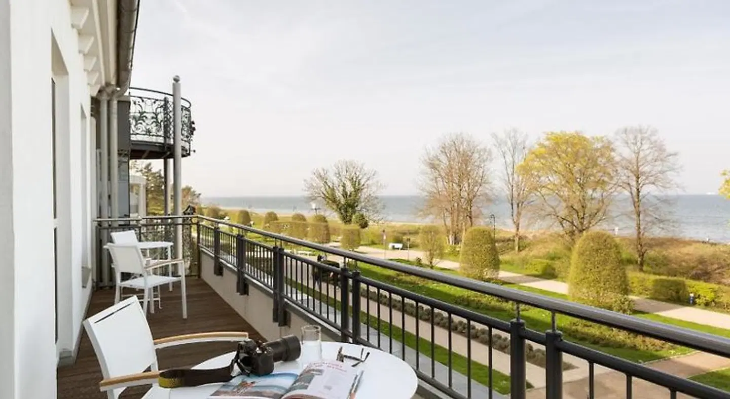 Hotel Kaiserhof Heringsdorf Terrasse