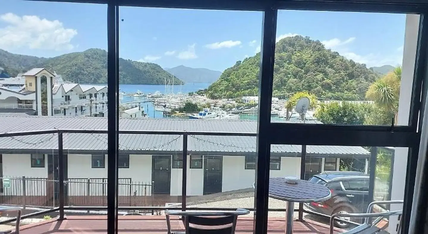 Harbour View Motel Terrasse