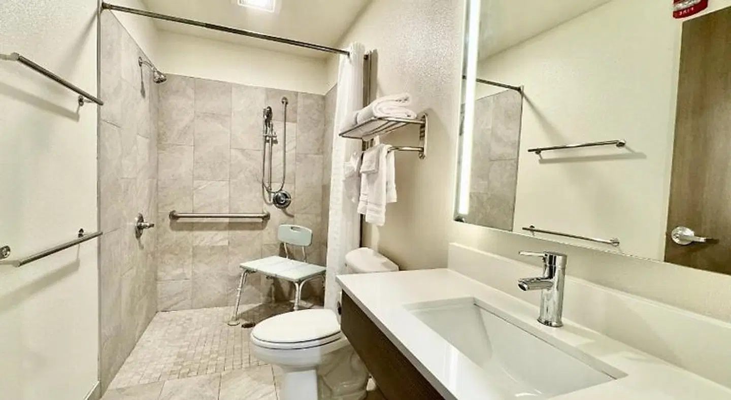 Alaska's Select Inn Wasilla Badezimmer