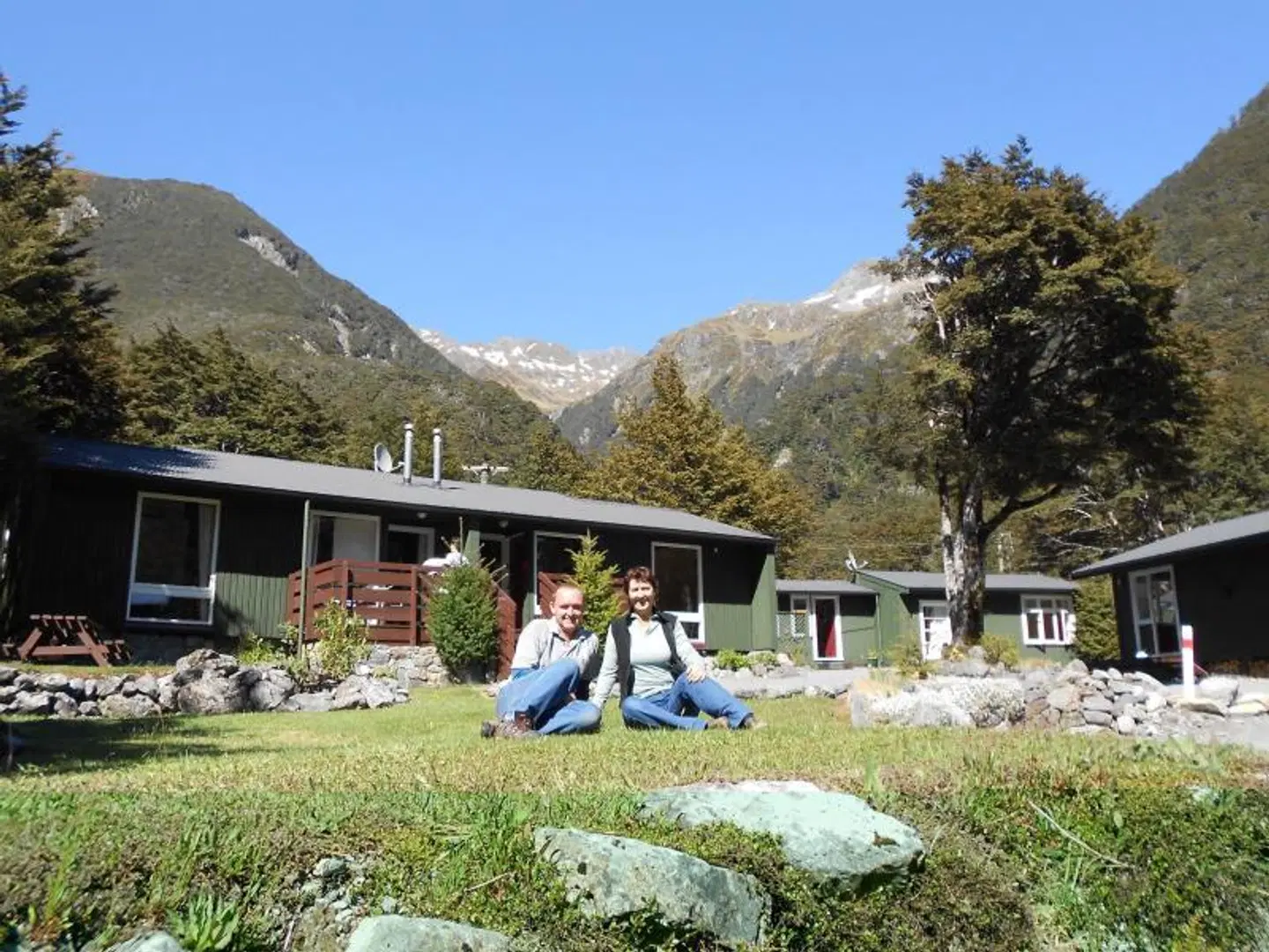 Arthur's Pass Alpine Motel Garten