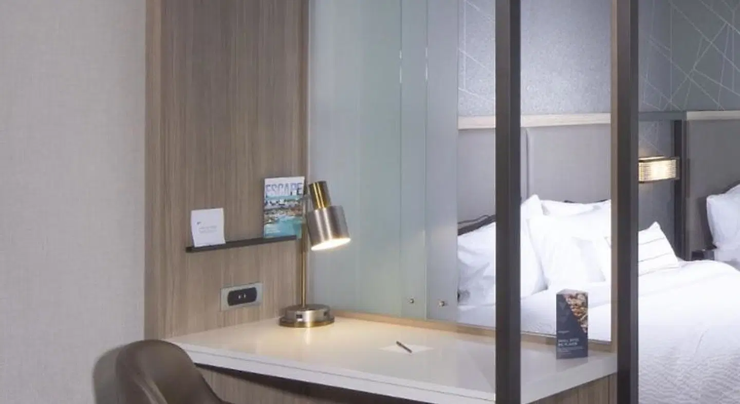 SpringHill Suites by Marriott Newark Downtown Badezimmer