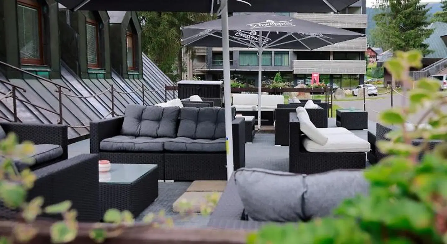 Skicentrum Terrasse