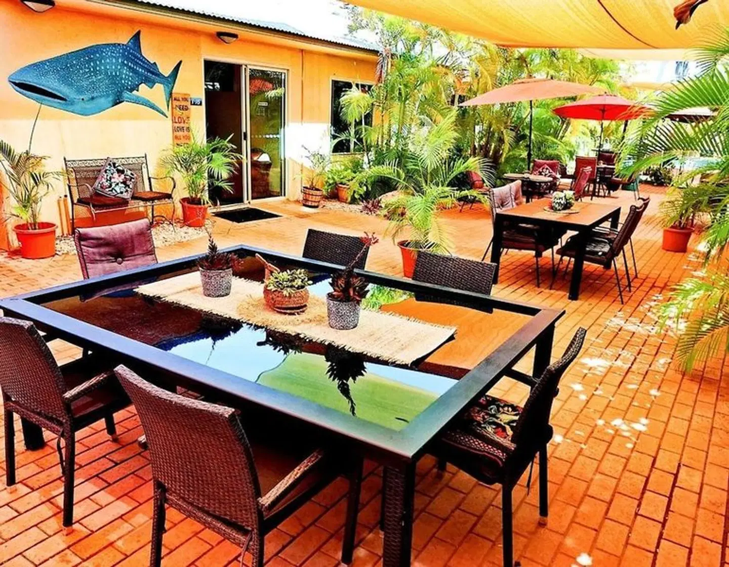 Ningaloo Lodge Exmouth Terrasse