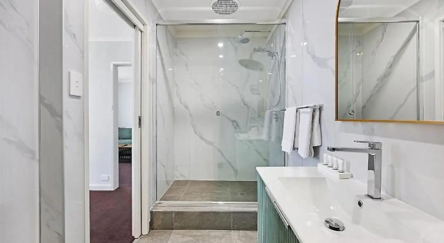 Mid City Motel Warrnambool Badezimmer