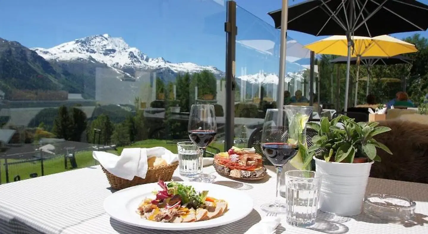 Randolins Familienresort Terrasse