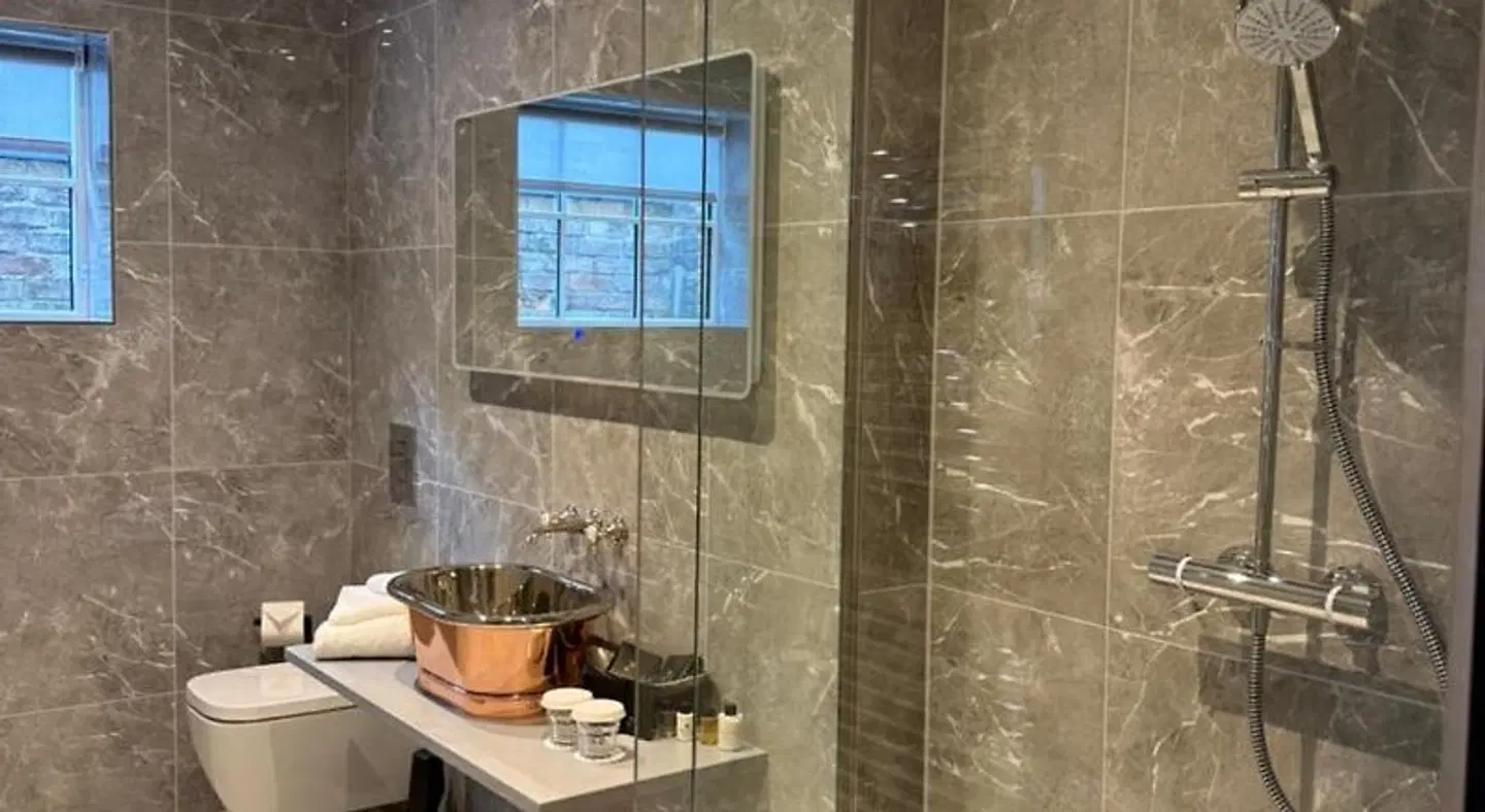 Poets House Badezimmer