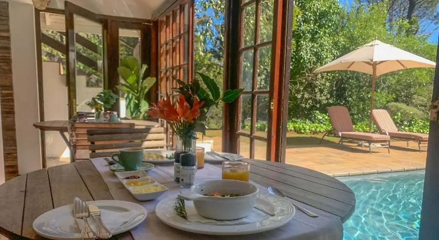 Silvermist Wine Estate Terrasse