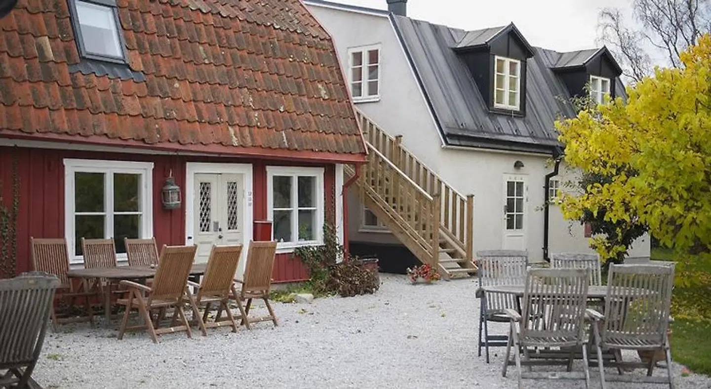 Mullbärsgårdens Bed and Breakfast Terrasse