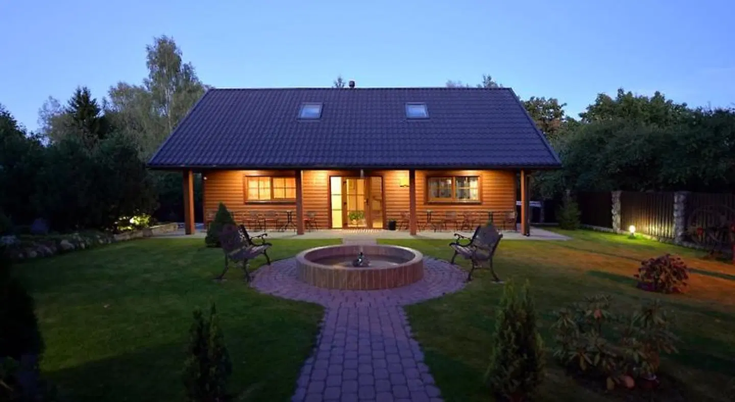 Trakaitis guest house Garten