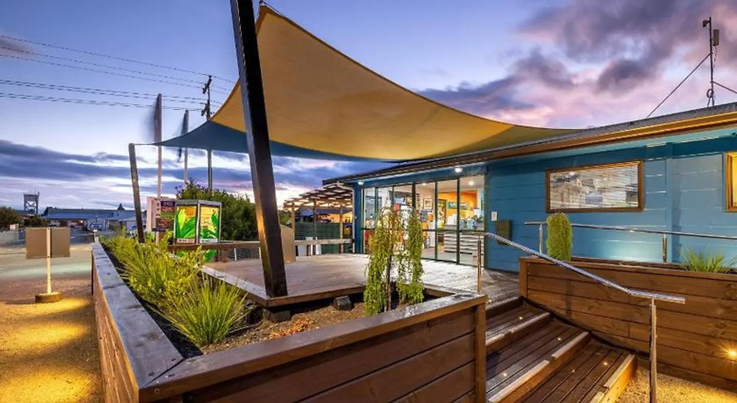 Motueka TOP 10 Holiday Park Terrasse