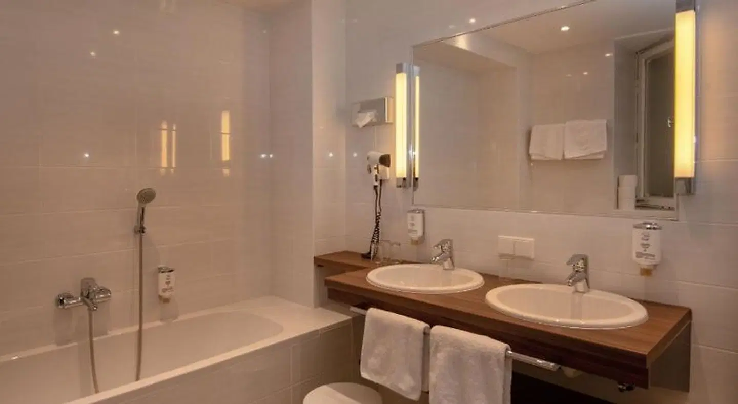 Posthotel Kolberbräu Badezimmer