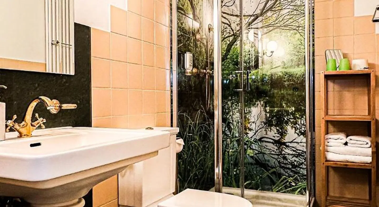Pension Spreewelten Badezimmer