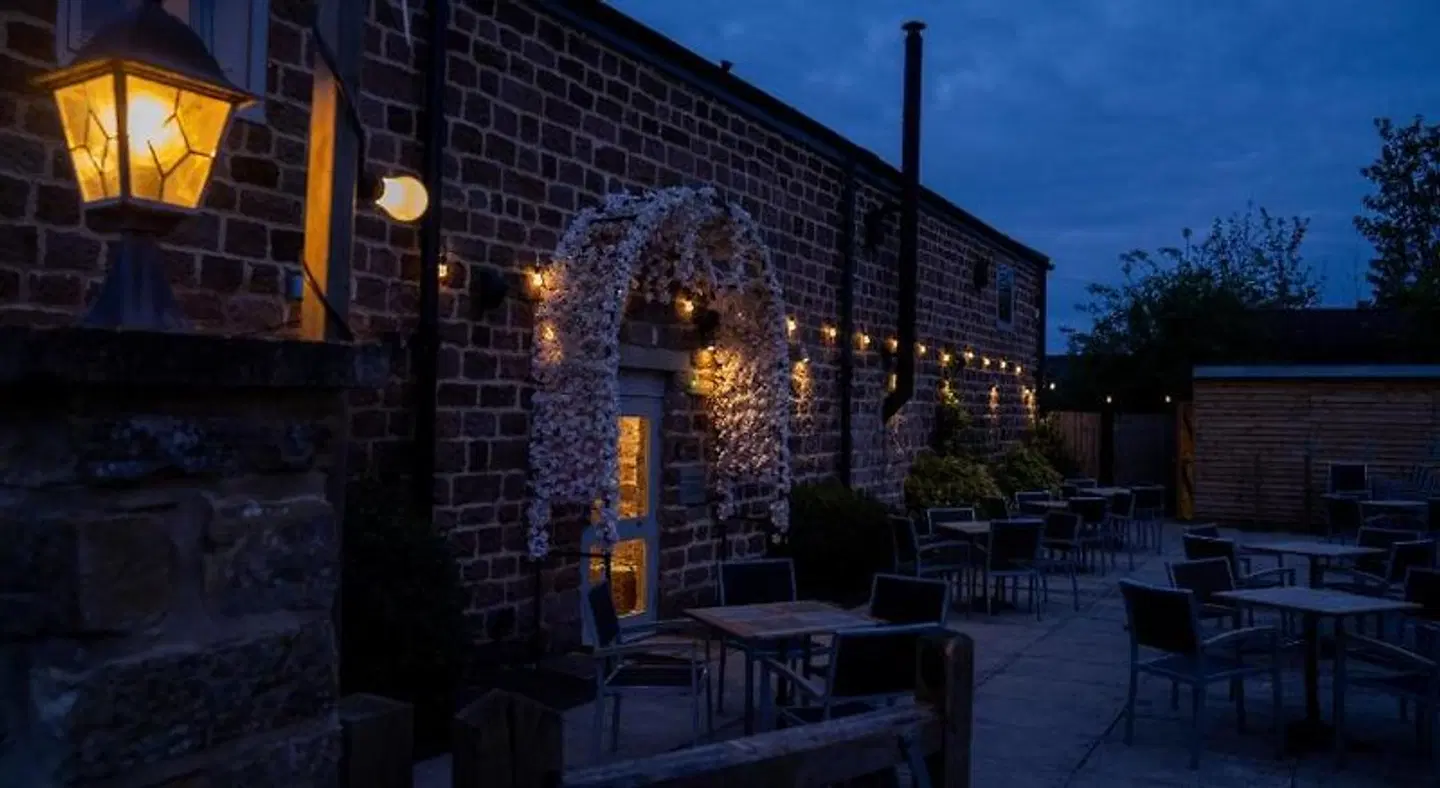 The Castle Inn Terrasse