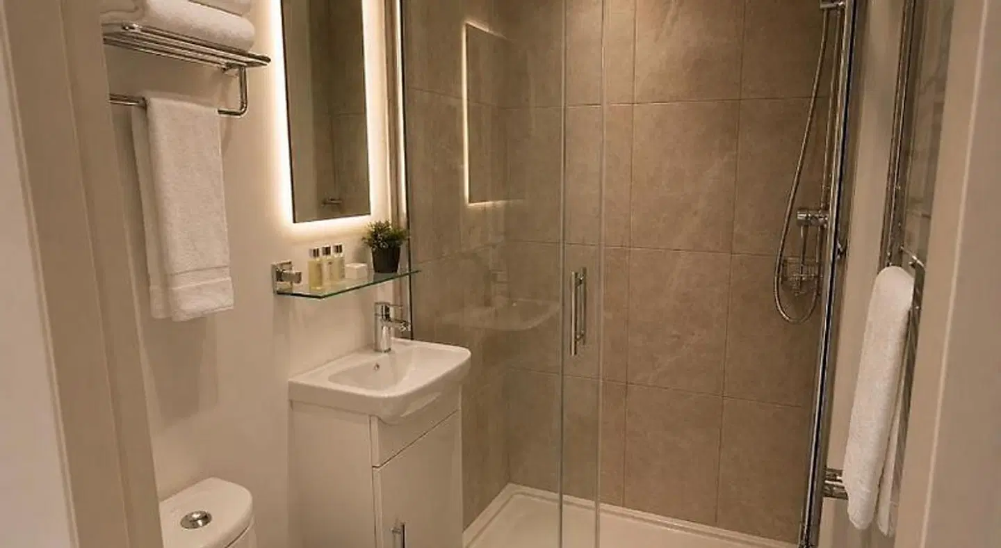 Lodbourne House B&B Badezimmer