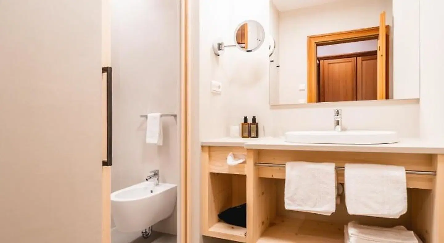 Naturhotel Leitlhof Badezimmer