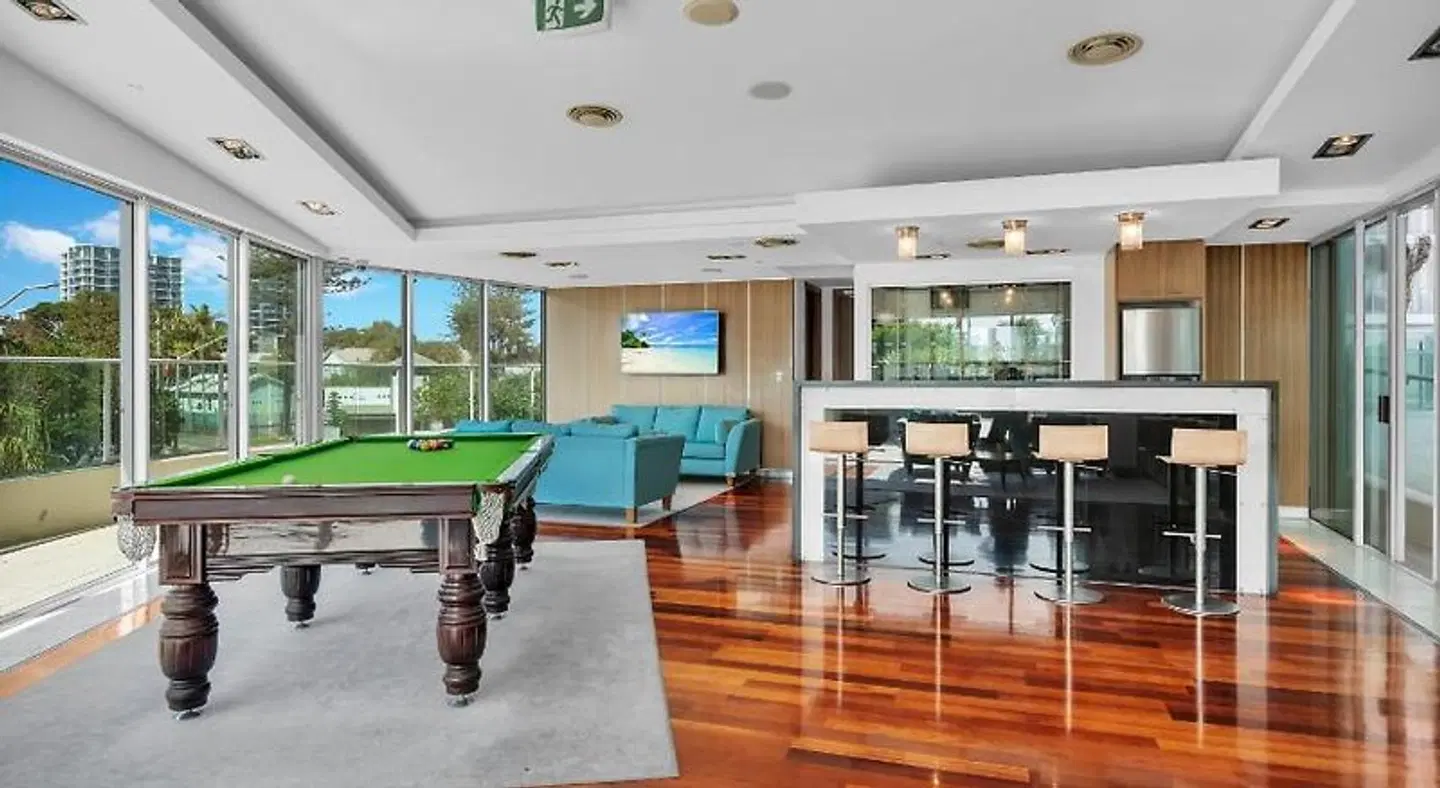 Reflection on the Sea Coolangatta SPORTS_AND_LEISURE