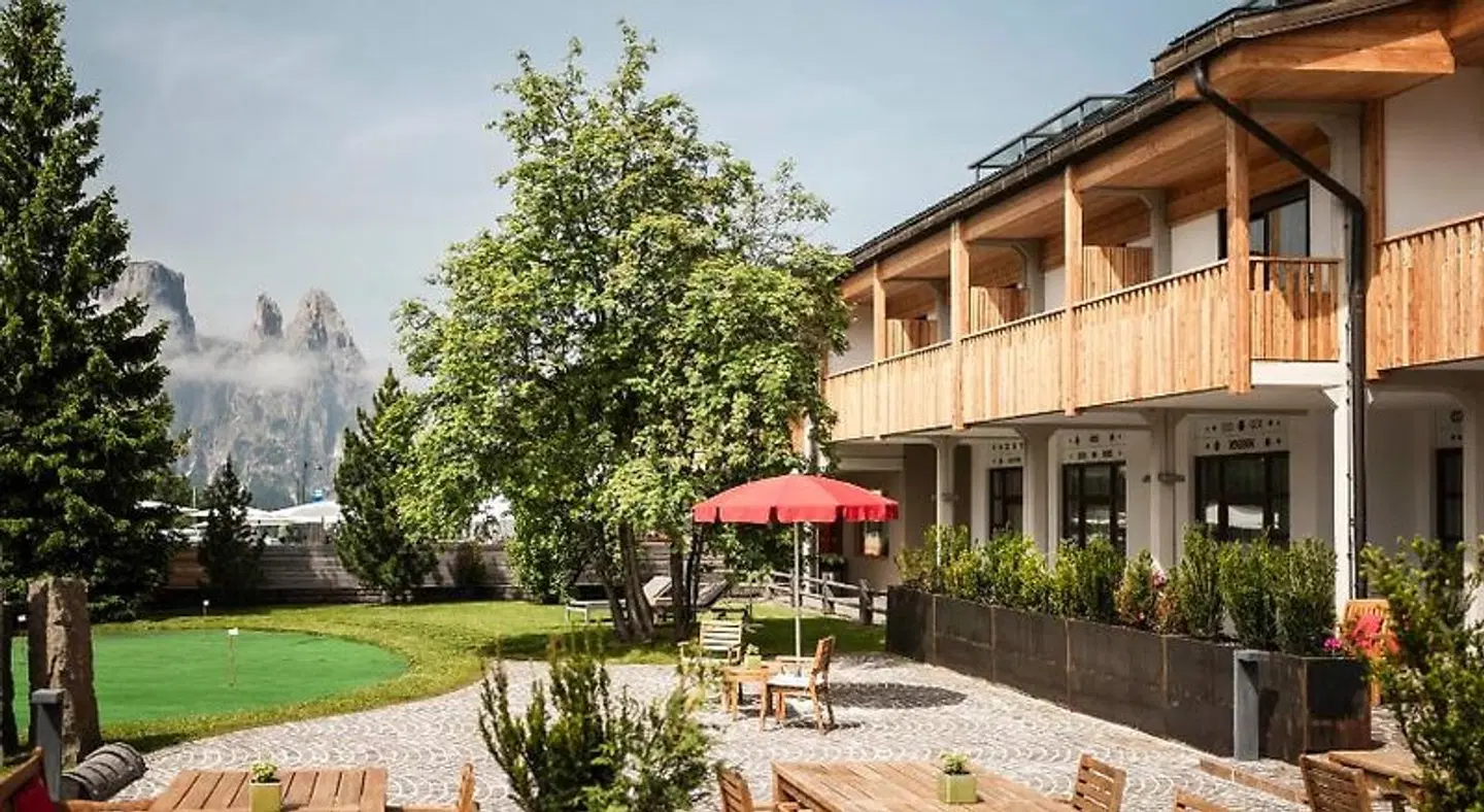 Seiser Alm Plaza Terrasse