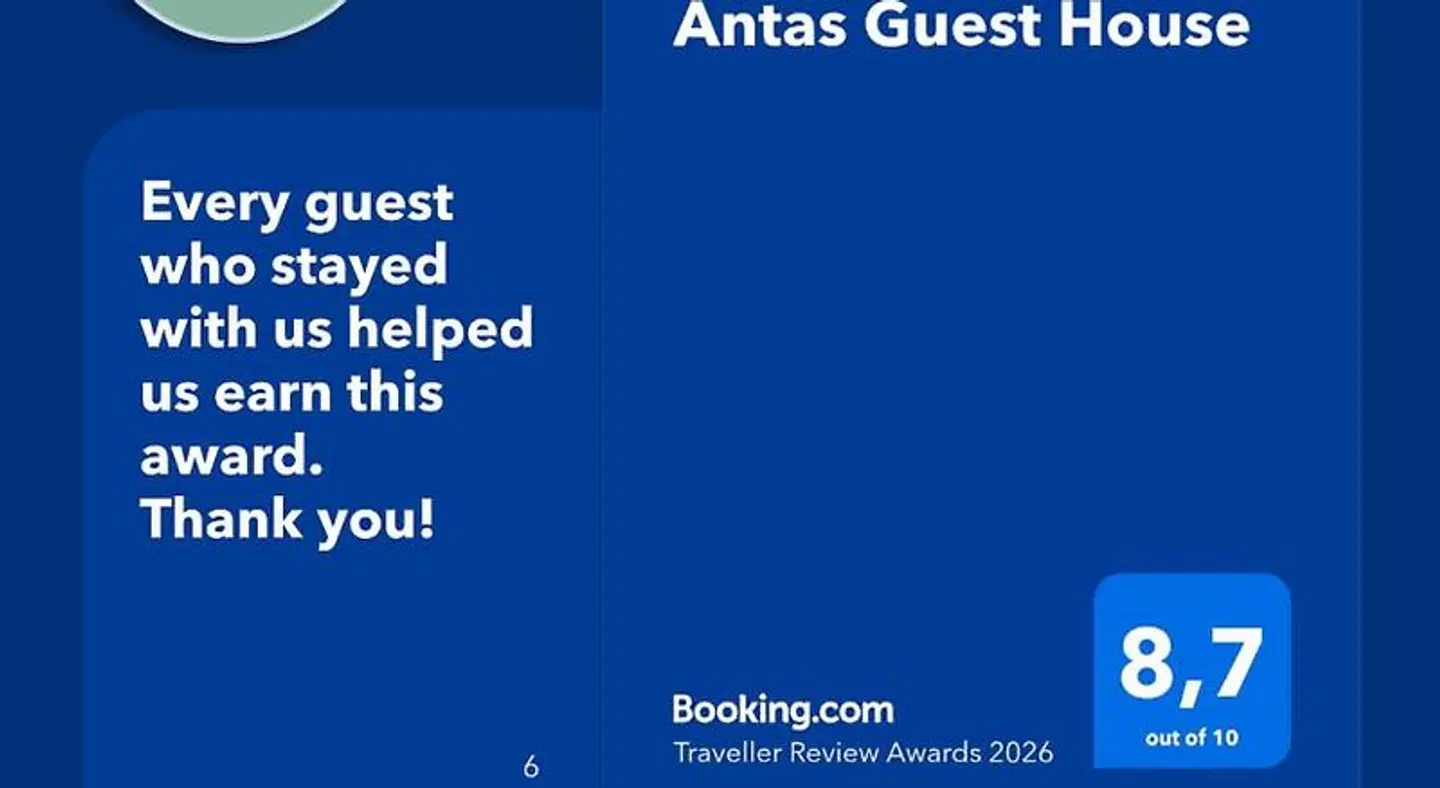 Antas Guest House Landkarte