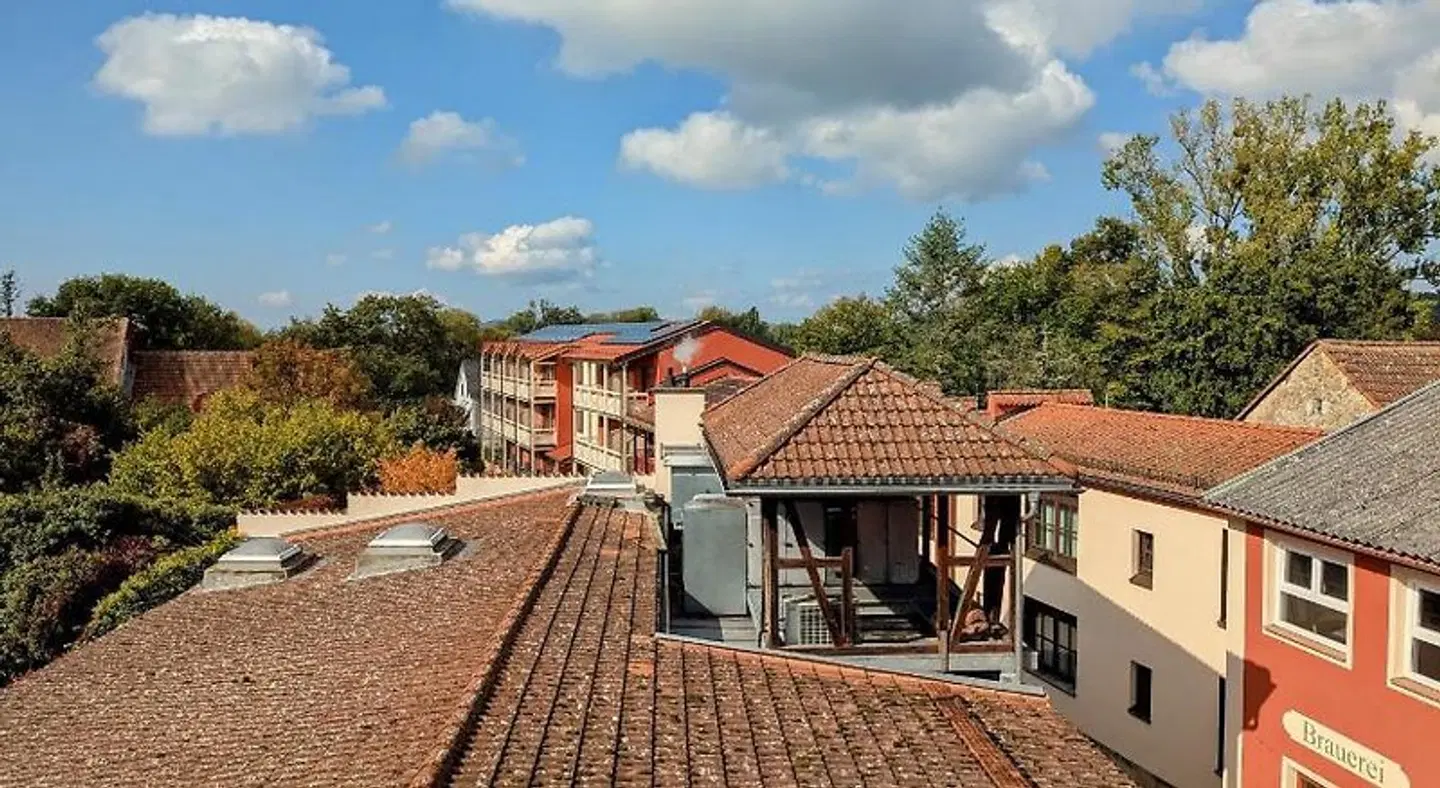 Hotel Brauerei Gasthof Höhn Terrasse