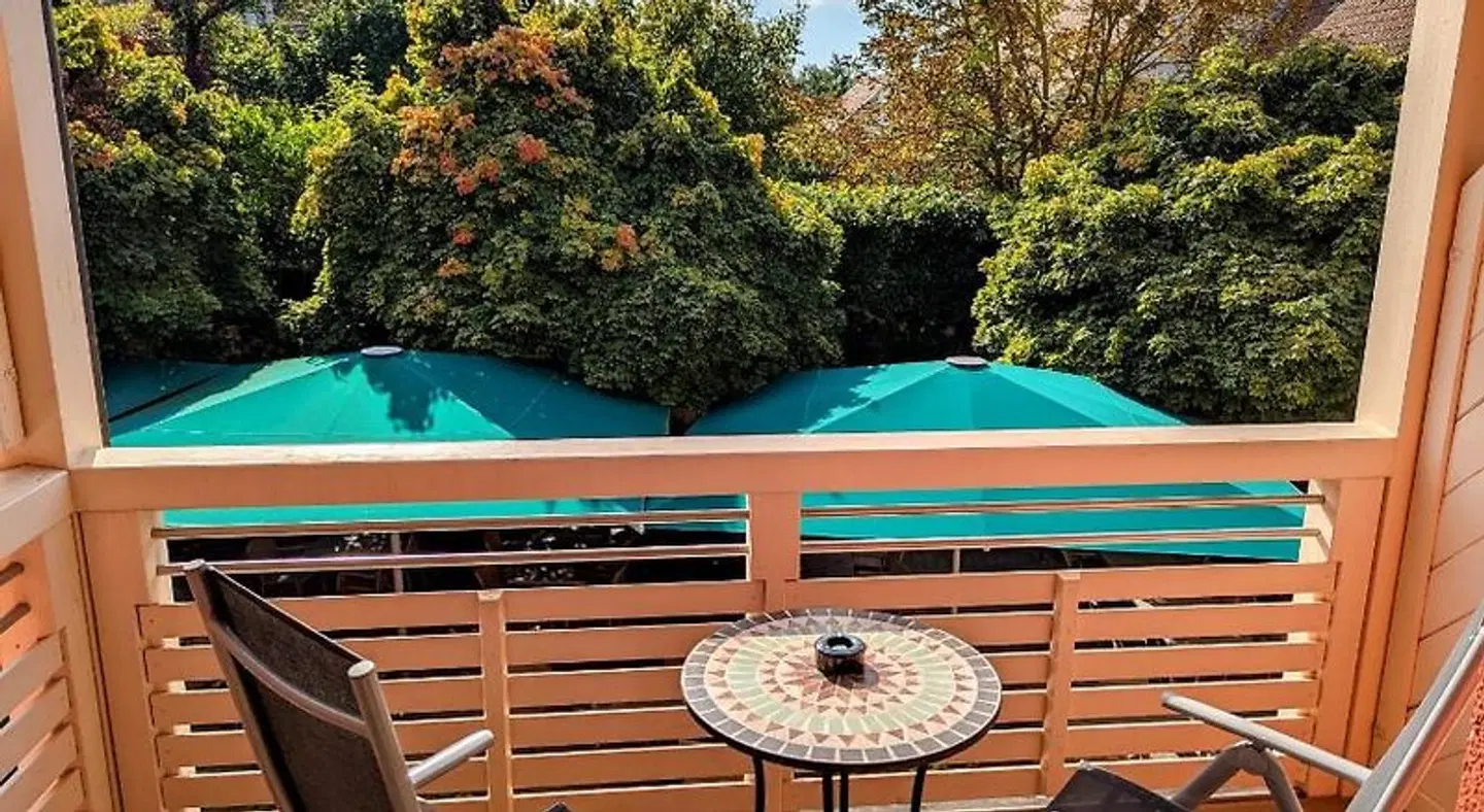 Hotel Brauerei Gasthof Höhn Terrasse