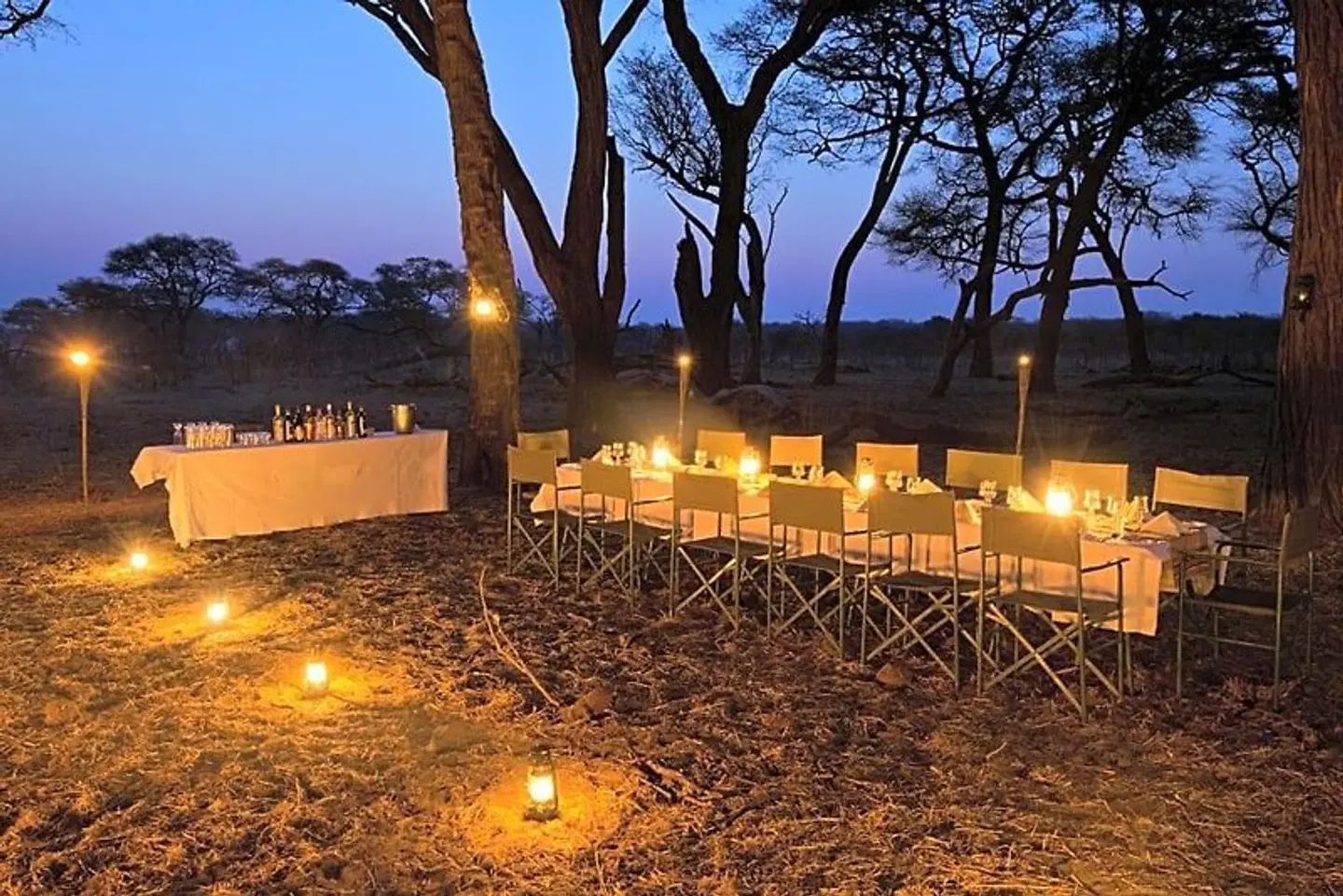 Hwange Safari Lodge Terrasse