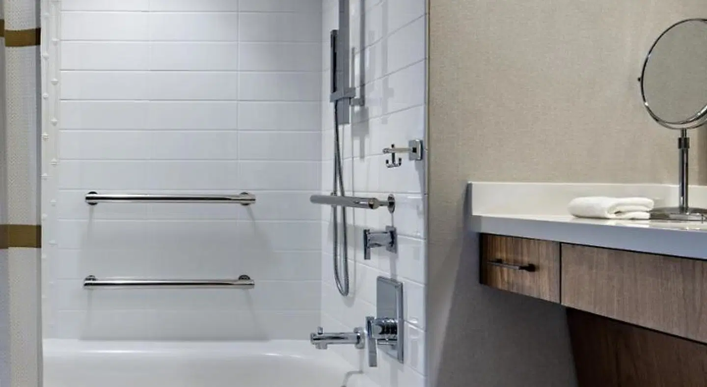 Houston CityPlace Marriott at Springwoods Village Badezimmer