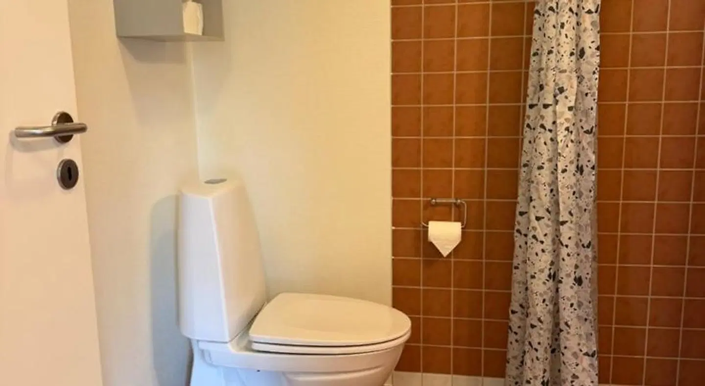 Skjoldbjerg Garnihotel Badezimmer
