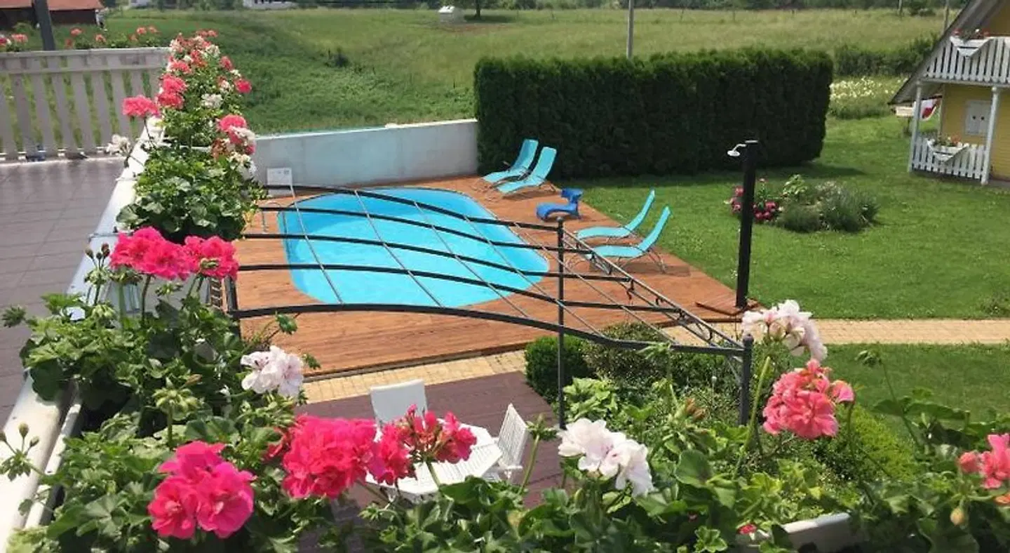 Pool Apartments Plitvice Lakes Garten