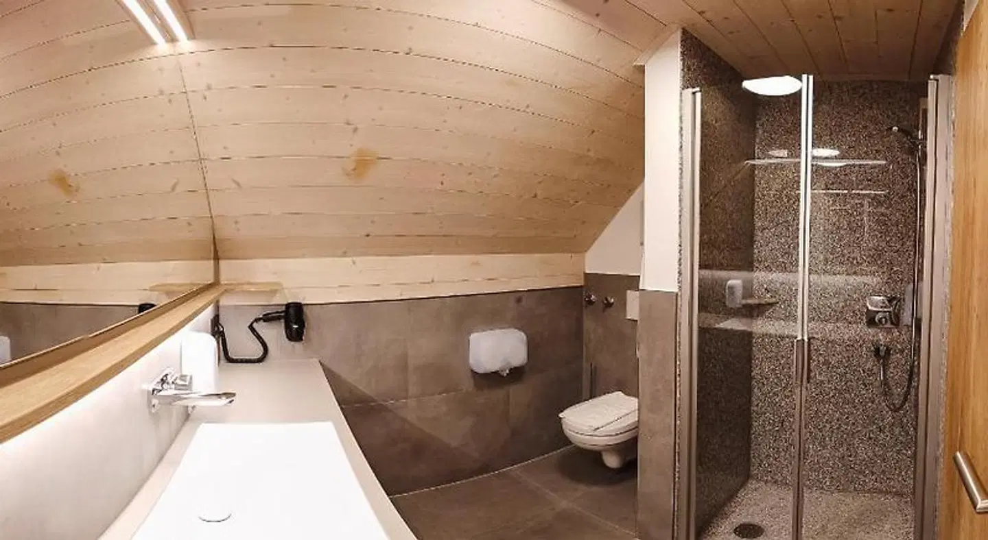Gasthof zur Brucke Badezimmer